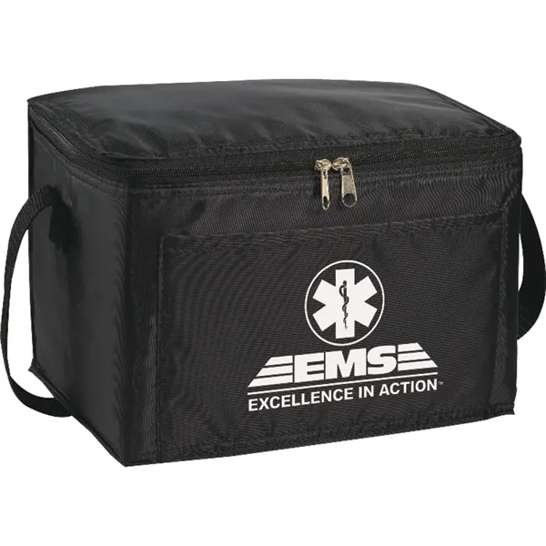 6" x 6" x 8" polyester lunch cooler with 6 can... from ASI 66887 PCNA / Bullet