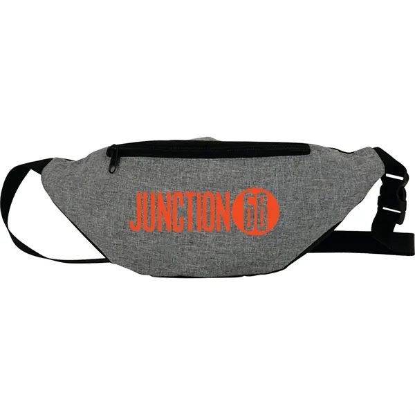 Fanny pack with zippered main compartment and adjustable waist strap and... from ASI 66887 PCNA / Bullet