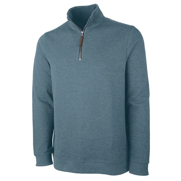 Our midweight Men's Hudson Quarter Zip Pullover is a cotton-blend pullover... from ASI 44620 Charles River Apparel