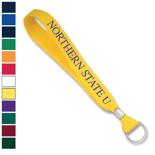 Custom printed wrist lanyard keychains are perfect for active lifestyles! Available... from ASI 79898 Promovision / PROMOVISION