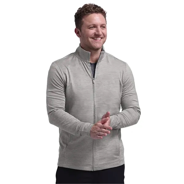 Our full-zip Men's Nu Fitness Jacket is a modern athleisure style... from ASI 44620 Charles River Apparel