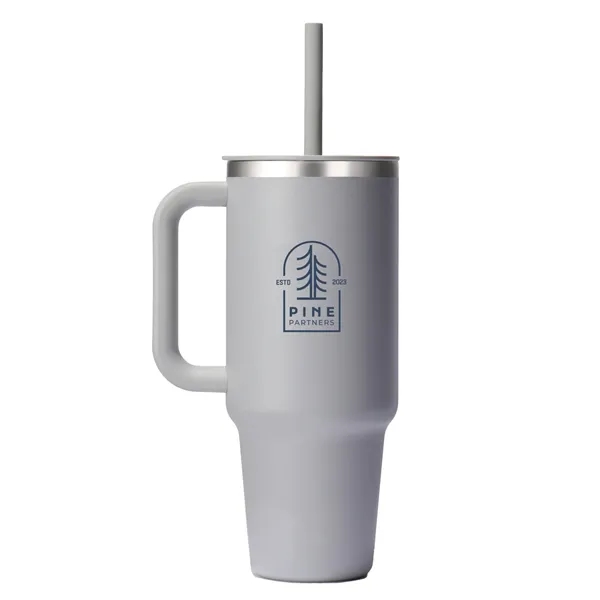 40 oz. double wall insulated stainless steel tumbler with lid and... from ASI 66887 PCNA / Leeds