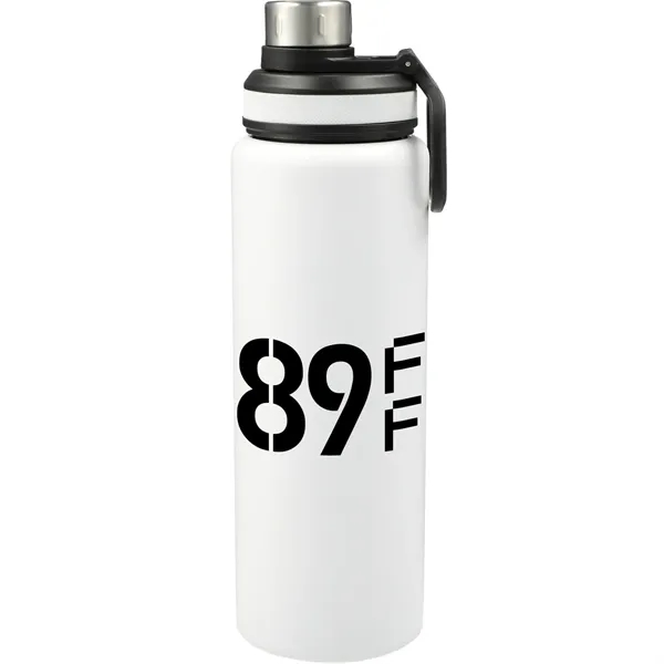 32 oz. single-wall stainless steel bottle with wide opening and screw-n... from ASI 66887 PCNA / Bullet