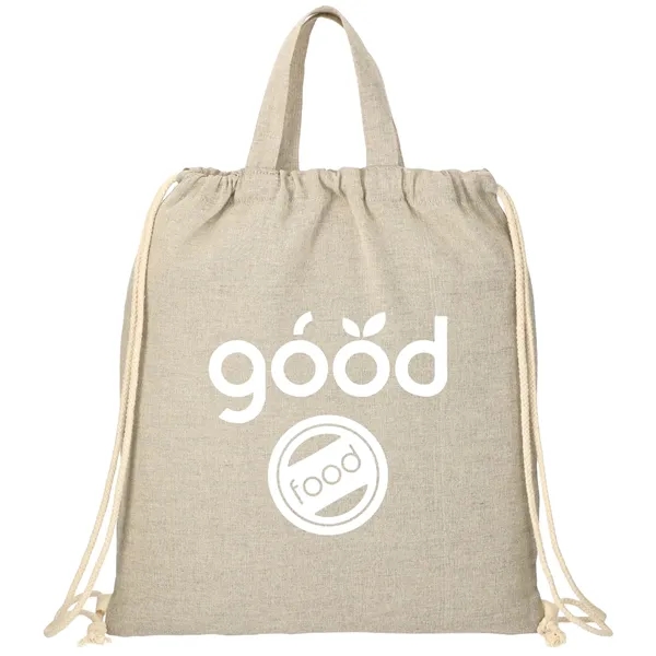 Recycled 8oz Cotton Drawstring Bag... from ASI 66887 PCNA / Bullet