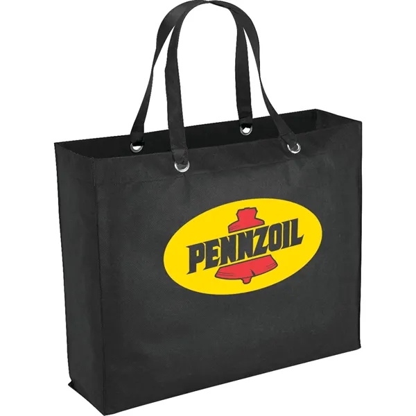 5.5" x 15.5" x 19" non-woven shopping tote with 23" handles... from ASI 66887 PCNA / Bullet
