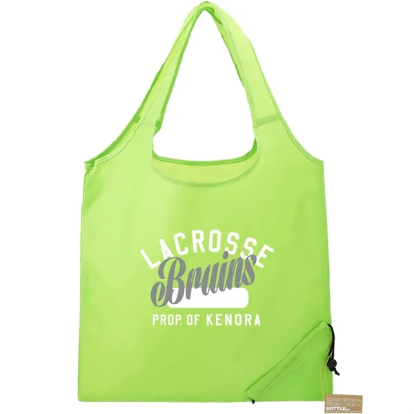 15.5" x 15" foldable shopping tote made of recycled PET material.... from ASI 66887 PCNA / Bullet