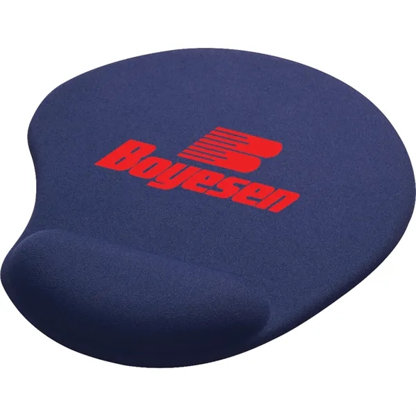 Solid jersey mouse pad with gel wrist rest.... from ASI 66887 PCNA / Bullet