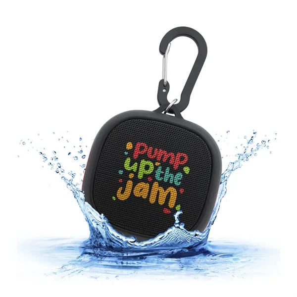 Water-Resistant Speaker with Carabiner... from ASI 40480 Koozie Group