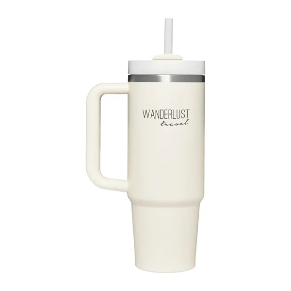 30 oz. vacuum insulated stainless steel tumbler with 3 position lid.... from ASI 66887 PCNA / Leeds