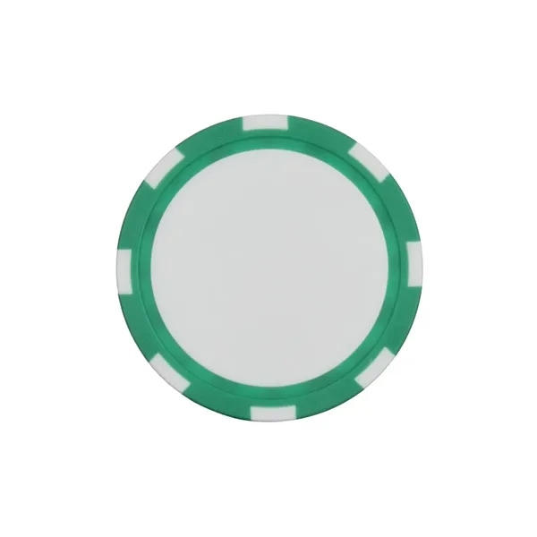 11.5 g professional striped poker chips made of durable clay-resin ABS... from ASI 57655 STOPNGO Line