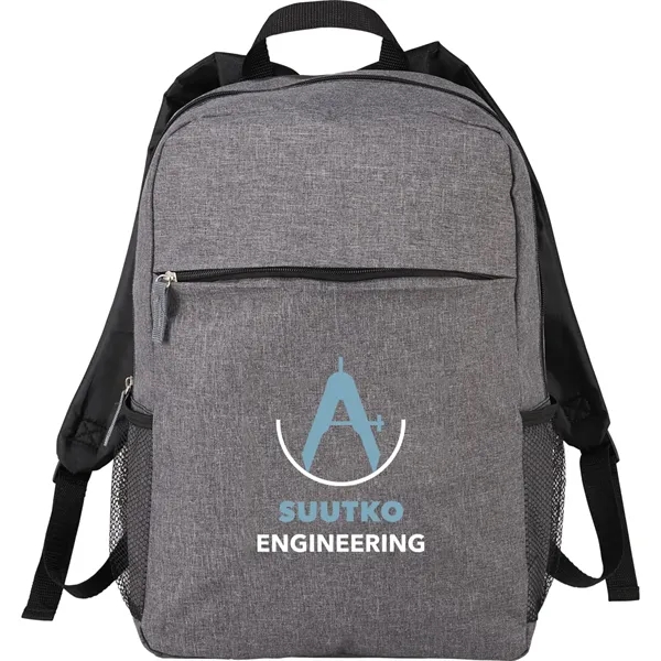 5.5" x 17.3" x 12" backpack with laptop compartment, multiple pockets... from ASI 66887 PCNA / Bullet