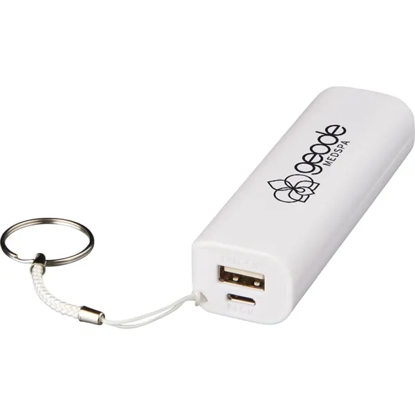 1200mAh power bank with rechargeable lithium-ion battery... from ASI 66887 PCNA / Bullet