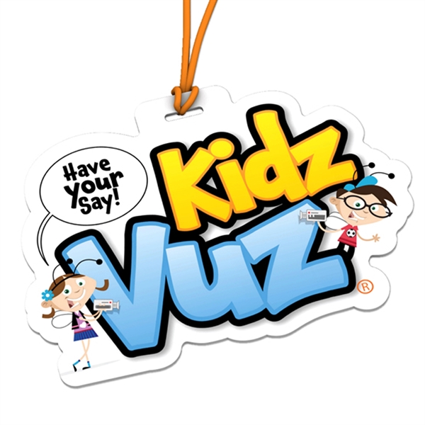 Customizable full-color luggage tags with high gloss laminated finish in sizes... from ASI 90807 Tekweld