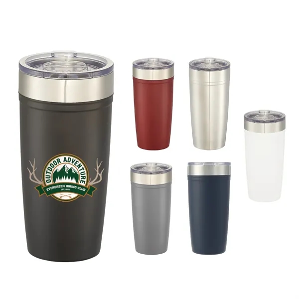 20 oz. double wall, stainless steel tumbler with vacuum insulation and... from ASI 66887 PCNA / Leed’s
