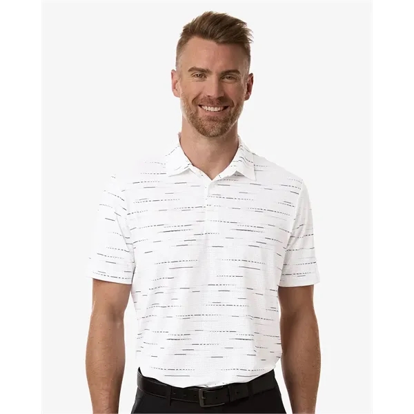 Adidas Men's Ultimate Mesh Glimmer Print Polo... from ASI 84358 S&S Activewear