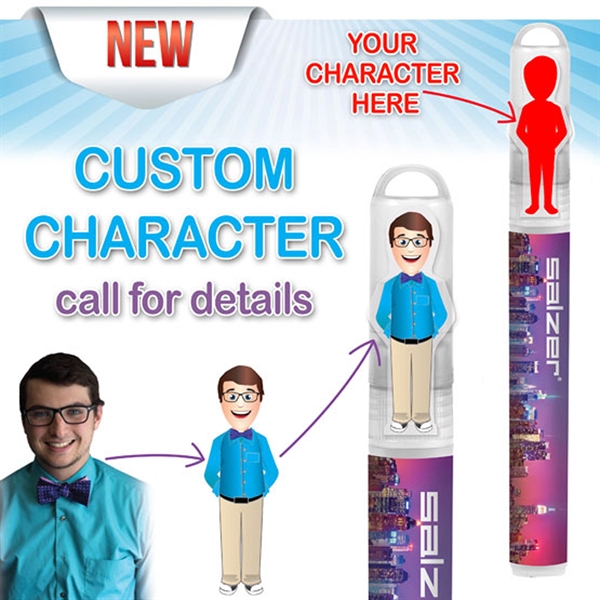 5.75" x .625" 10ml bottle of hand sanitizer spray in bottle... from ASI 90807 Tekweld