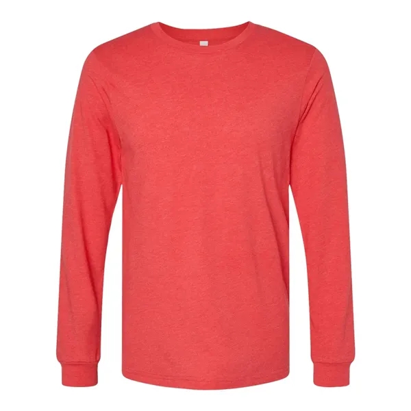 BELLA + CANVAS Unisex Heather CVC Long Sleeve Tee... from ASI 84358 S&S Activewear