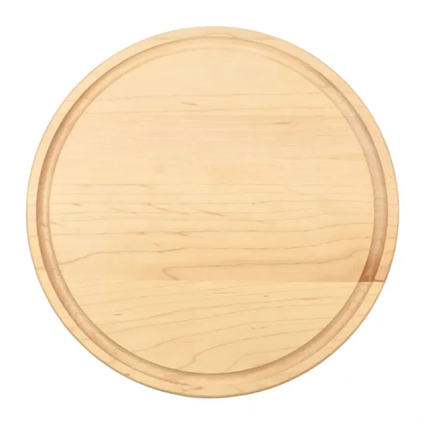 13 1/2" x 13 1/2" x 3/4" round maple cutting board... from ASI 74601 Calico