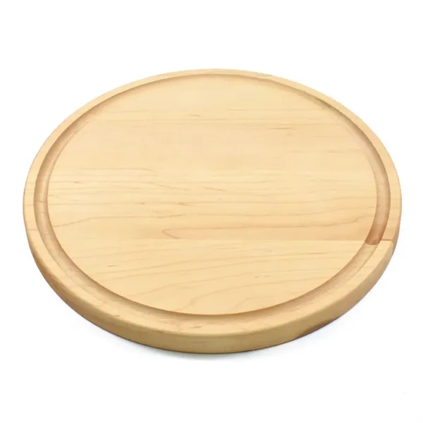 13 1/2" x 13 1/2" x 3/4" round maple cutting board... from ASI 74601 Calico