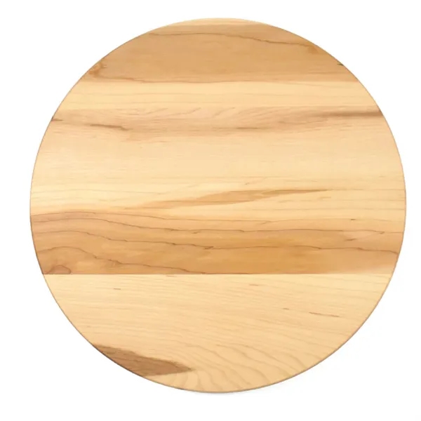 13 1/2" x 13 1/2" x 3/4" round maple cutting board... from ASI 74601 Calico
