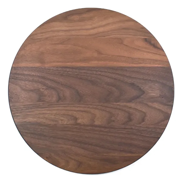 13 1/2" x 13 1/2" x 3/4" round walnut cutting board... from ASI 74601 Calico