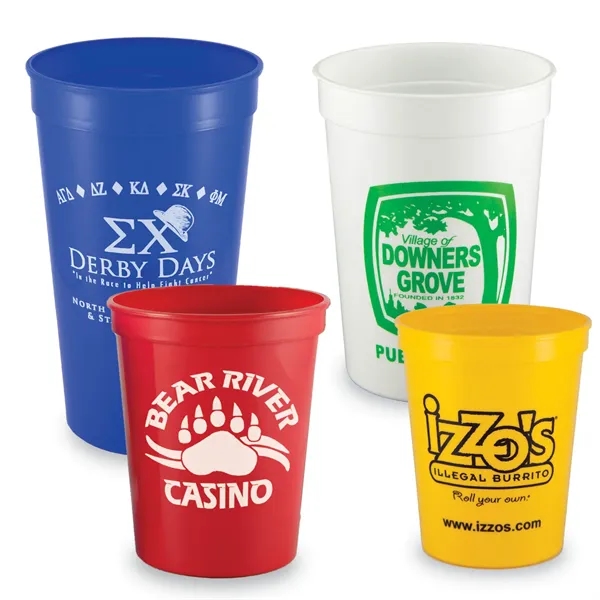 12 oz. stadium cup is a perfect beverage size to show... from ASI 38980 Bay State Specialty Co