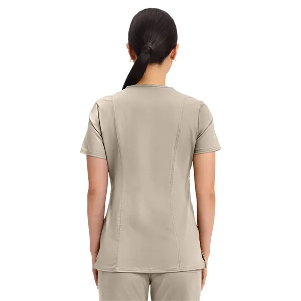 Cherokee - Workwear Revolution - Mock Wrap Top... from ASI 86018 Scrub Authority / Uniform Stores