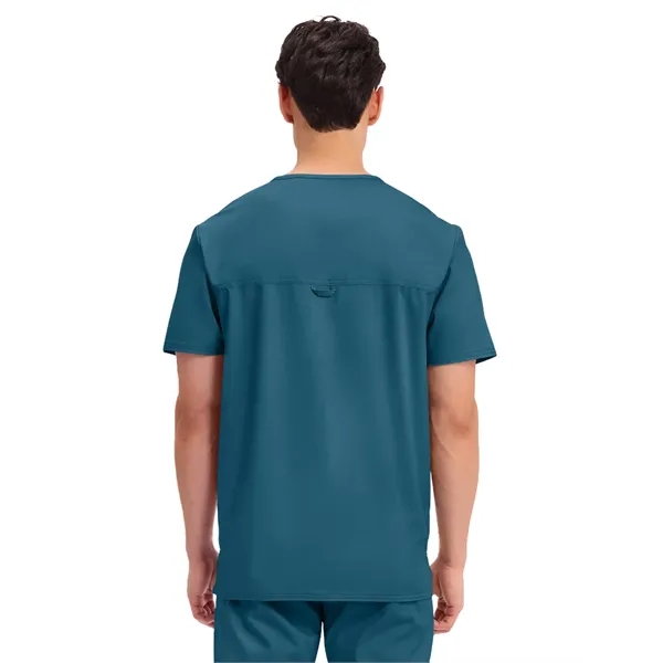 Workwear Revolution Men's Tuckable V-Neck Top... from ASI 86018 Scrub Authority / Uniform Stores