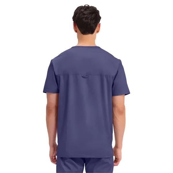 Workwear Revolution Men's Tuckable V-Neck Top... from ASI 86018 Scrub Authority / Uniform Stores