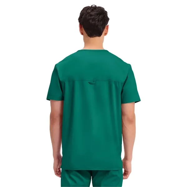 Workwear Revolution Men's Tuckable V-Neck Top... from ASI 86018 Scrub Authority / Uniform Stores