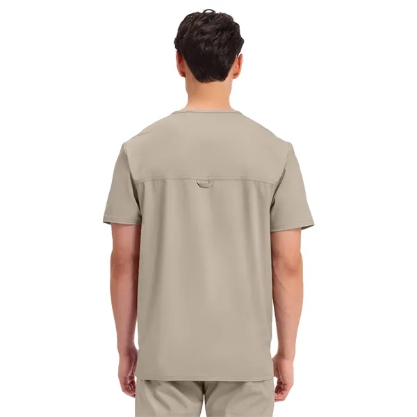 Workwear Revolution Men's Tuckable V-Neck Top... from ASI 86018 Scrub Authority / Uniform Stores