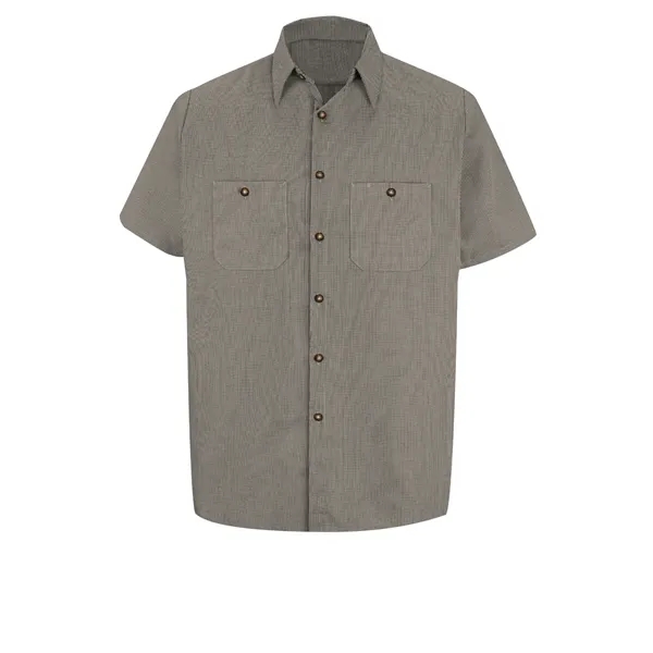 Red Kap Shirts - Men's Short Sleeve Striped Work... from ASI 86018 Scrub Authority