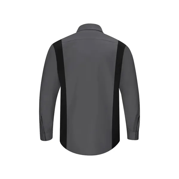 Red Kap Men's Long Sleeve Performance Plus Shop Shirt... from ASI 86018 Scrub Authority / Uniform Stores