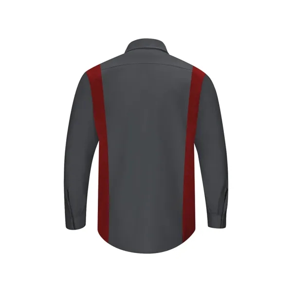 Red Kap Men's Long Sleeve Performance Plus Shop Shirt... from ASI 86018 Scrub Authority / Uniform Stores