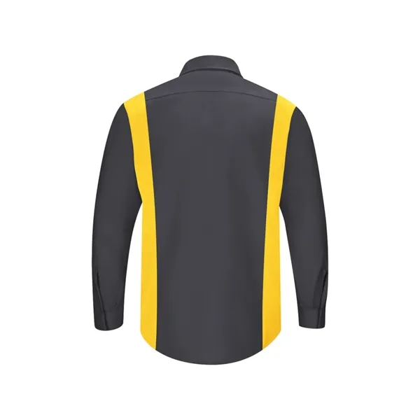 Red Kap Men's Long Sleeve Performance Plus Shop Shirt... from ASI 86018 Scrub Authority / Uniform Stores