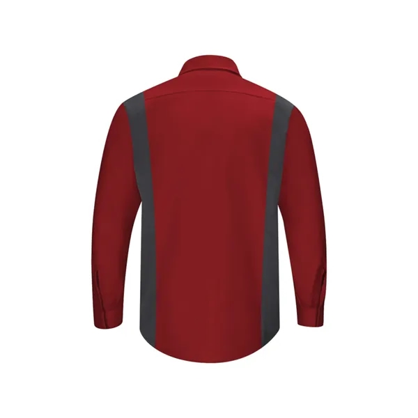 Red Kap Men's Long Sleeve Performance Plus Shop Shirt... from ASI 86018 Scrub Authority / Uniform Stores