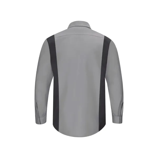 Red Kap Men's Long Sleeve Performance Plus Shop Shirt... from ASI 86018 Scrub Authority / Uniform Stores