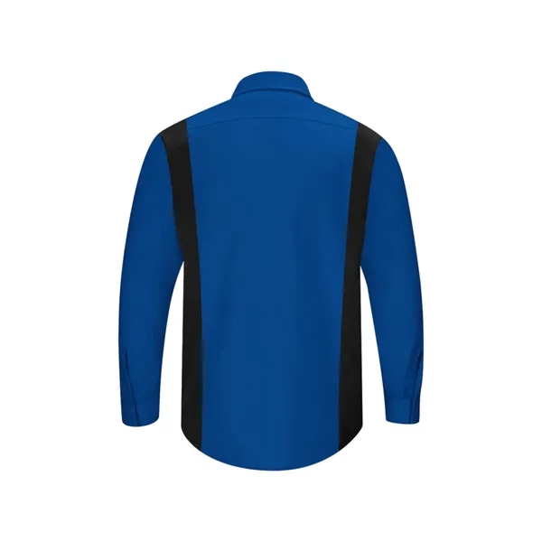 Red Kap Men's Long Sleeve Performance Plus Shop Shirt... from ASI 86018 Scrub Authority / Uniform Stores