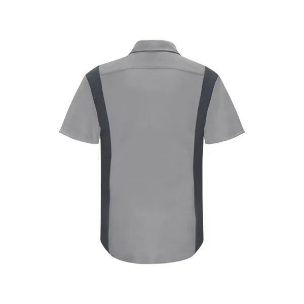 Red Kap Men's Short Sleeve Performance Plus Shop Shirt... from ASI 86018 Scrub Authority / Uniform Stores