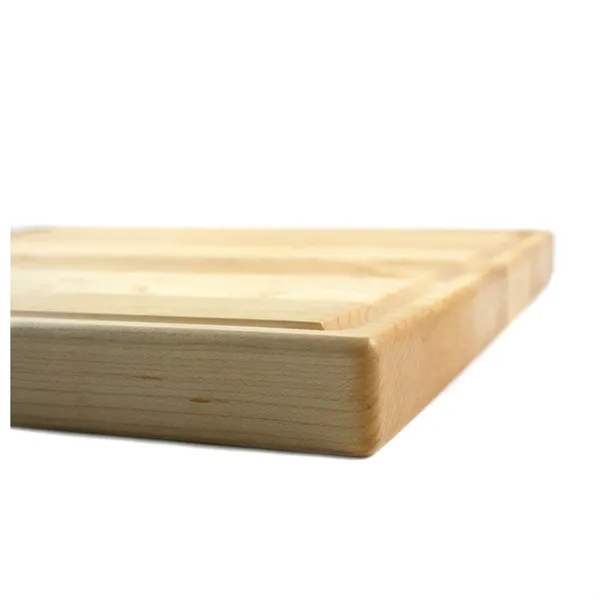 12" x 12" x 3/4" square maple cutting board with juice... from ASI 74601 Calico