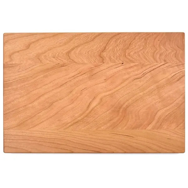 8" x 12" x 3/4" rectangular cherry wood cutting board with... from ASI 74601 Calico