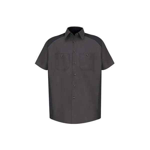 Red Kap Shirts - Men's Short Sleeve Motorsports... from ASI 86018 Scrub Authority