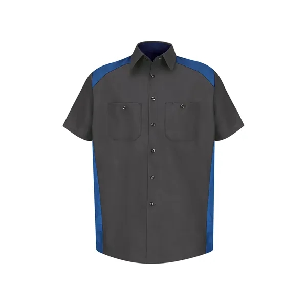 Red Kap Shirts - Men's Short Sleeve Motorsports... from ASI 86018 Scrub Authority