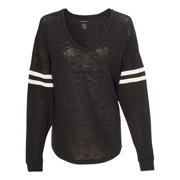 Slub Varsitee V-Neck jersey. Blank.... from ASI 84358 S&S Activewear