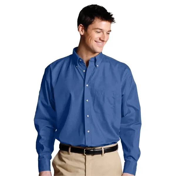 Edwards - Men's One-Pocket Poplin-Long Sleeve... from ASI 86018 Scrub Authority / Uniform Stores