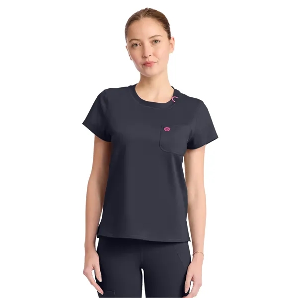 Med Couture - MC AMP KNIT - Women's 2-Pocket Crew Neck... from ASI 86018 Scrub Authority