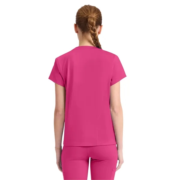 Med Couture - MC AMP KNIT - Women's 2-Pocket Crew Neck... from ASI 86018 Scrub Authority