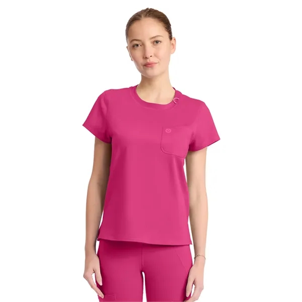 Med Couture - MC AMP KNIT - Women's 2-Pocket Crew Neck... from ASI 86018 Scrub Authority