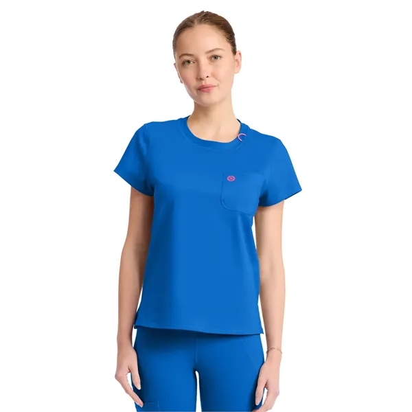 Med Couture - MC AMP KNIT - Women's 2-Pocket Crew Neck... from ASI 86018 Scrub Authority