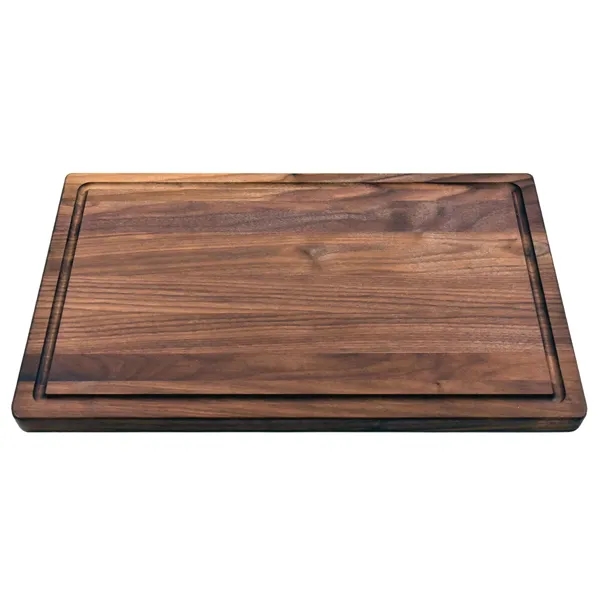 11" x 17" x 3/4" rectangular walnut cutting board with all-over... from ASI 74601 Calico
